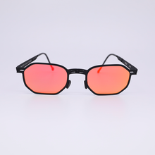 Charger l'image dans la galerie, Zeus Matte Black Red Mirror