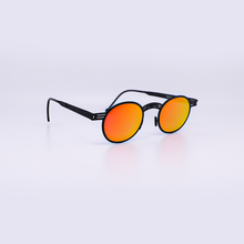 Charger l'image dans la galerie, Nestor Matte Black Red Mirror