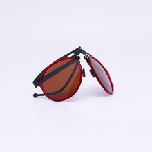 Charger l'image dans la galerie, Blade in Matte Black /Burgundy/ Brown