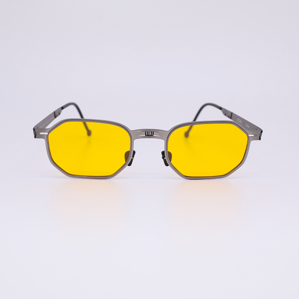 Zeus Gunmetal Light Yellow